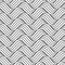 Vector seamless pattern. Background wavy line. Modern waves texture. Intricate pipple curly stripe. Repeating contemporary monochr