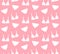 Vector seamless pattern of bikini silhouette