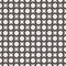 Vector seamless pattern, black & white texture, staggered rings