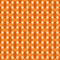 Vector seamless pattern braided orange