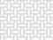 Vector seamless pattern of braided ribbons. White texture.