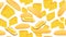Vector seamless pattern with breakfast food: bread, butter, cheese and sandwiches
