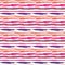 Vector seamless pattern with brush stripes . Pink violet color on white background. Hand painted grange line texture