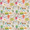 Vector seamless pattern, childish doodles. Pattern ,set of different school, travel, romantic things. Enjoy life concept. Use for