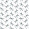 Vector seamless pattern of color sketch dragonfly