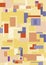 Vector seamless pattern colored fields.