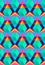 Vector seamless pattern colorful triangle background