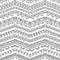 Vector seamless pattern of crochet lacy edges.