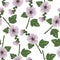 vector seamless pattern with drawing Marsh-mallow