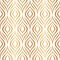 Vector seamless pattern. Gold abstract geometric background. Modern stylish floral texture. Golden lattice. Peacock feather. Bohem