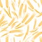 Vector seamless pattern with golden ripe ear of wheat.