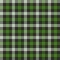 Vector seamless pattern of green tartan