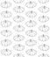 Vector seamless pattern of hand drawn squash