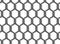 Vector seamless pattern of hexagonal reinforced chain link fence