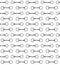 Vector seamless pattern of horse equestrian bits