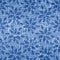 Vector seamless pattern. Indigo grunge texture fabric. Blue abstract flowers background. Modern denim textures. Fashion irregular