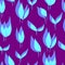 vector seamless pattern of leaves with lilac shadow on background. For fabrics, textiles, clothing, wallpaper, paper, backgrounds
