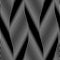 Vector seamless pattern of linear wavy braids and curve lines