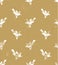 Vector seamless pattern.linocut style with white birds. Vector grunge design for cards, wallpapers and backgrounds.