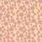 Vector seamless pattern with mallow flowers