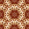 Vector seamless pattern of mandalas. Traditional Eastern pattern of circular graphic elements.