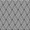 Vector seamless pattern. Modern stylish texture. Repeating geometric tiles with triangle elements