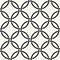 Vector seamless pattern. Repeating intertwining cordage, ropes.