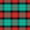 Vector seamless pattern Scottish tartan Prince Edward Island