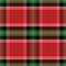 Vector seamless pattern Scottish tartan Stewart