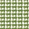 Vector seamless pattern of sketch broccoli.