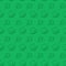 Vector seamless pattern St. Patrick s Day. Quatrefoil clover and leprechaun hat on a traditional green background