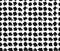 Vector seamless pattern with strokes. Monochromatic artistic backdrop. Repeatable pattern with hand drawn effects.