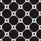 Vector seamless pattern, subtle geometric texture with circles