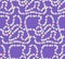 Vector seamless pattern tangled of colored beads