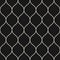 Vector seamless pattern, thin wavy lines. Black vertical mesh.