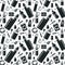 Vector seamless pattern of vaporizer and accessories