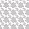 Vector seamless pattern white and grey wild animal skin. Background illustration, decorative design for fabric or paper. Ornament