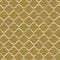 Vector seamless pattern of yellow mozaic. Moroccan-inspired tiles