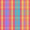 Vector seamless plaid pattern in lgbtq colors. Repeating fall tartan ornament on homosexual shades