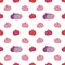 Vector seamless pomegranates pattern