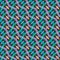 Vector seamless puzzle pattern. Colored repeating geometric tile