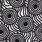 Vector seamless simple pattern. Repeating abstract