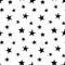 Vector seamless stars pattern. Star background based on random elements for high definition concept.