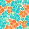 Vector seamless surf pattern