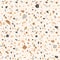 Vector seamless terrazzo texture. Venetian floor background