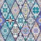 Vector seamless texture. Beautiful mega patchwork pattern for design and fashion with decorative elements