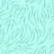 Vector seamless texture of blue color from lines with heterogeneous edges on a marine background. The pattern for printing on