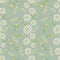 Vector seamless texture. Embroidery floral design with camomiles. Decorative pastel flowers pattern