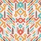 Vector Seamless Tribal Pattern. Ethnic Print Ornament