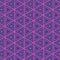 Vector seamless vibrant pink pattern with geometrical symmetry